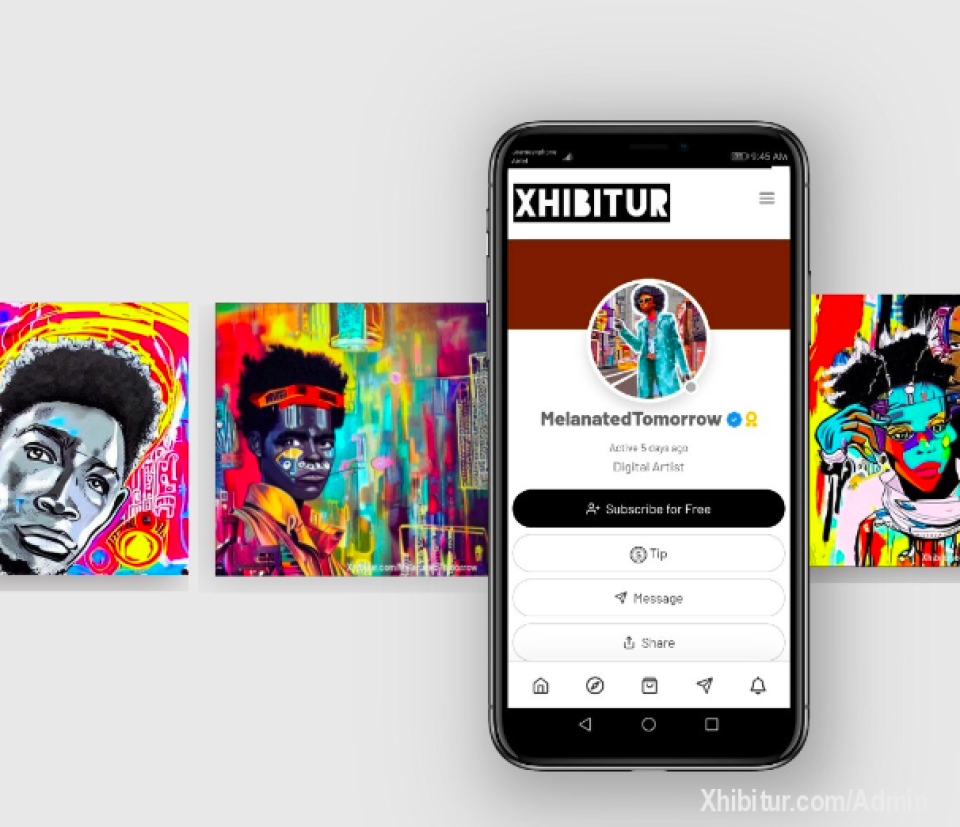 Follow us on Instagram and check out one of our featured content creators Melanted tomorrow! 
https://www.instagram.com/xhibitur/
https://xhibitur.com/MelanatedTomorrow
